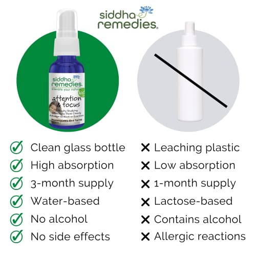 Siddha Kids Attention & Focus Homeopathic Remedy - 1oz
