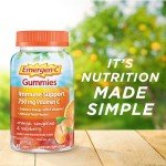 Emergen-C Adult Vitamin C Gummies, Fruit Flavors, 45 Ct