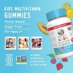 MaryRuth Organics Kids Vitamins | Multi | Sugar Free | 2 Month Supply | Kids Multivitamin Gummies for Ages 2+ | Multivitamin for Kids | Vitamins for Kids | Vegan | Only 1 Gummy a Day | 60 Count |