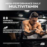 MuscleTech Platinum Multivitamins for Men & Women - Multi-Vitamin Supplement for Immune Support - 18 Vitamins & Minerals, Vitamin A C D E B6 B12 - Daily Workout Supplements for Men - 90 Capsules