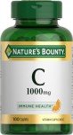 Nature's Bounty Vitamin C 1000mg, Immune Support Supplement, Powerful Antioxidant, 1 Pack, 100 Caplets