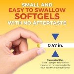 Viva Naturals Vitamin D3 5000 IU Softgels - 360 Count 125 mcg Softgel, Essential D3 Vitamin, Supports Bone Health, Immune Support, Premium Vitamin D, High Potency Vitamin D 5000 IU