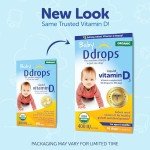 Ddrops Baby 400 IU, Vitamin D, 90 Drops 2.5mL (0.08 Fl. Oz (Pack of 1))