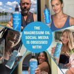 Seven Minerals, Pure Magnesium Oil Spray - Big 12 oz (Lasts 24 Months) - USP Grade Magnesium Spray, No Unhealthy Trace Minerals - from Ancient Underground Permian Seabed in USA, Free eBook Included