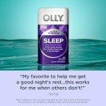 OLLY Ultra Strength Sleep Softgels, 10mg Melatonin, L-Theanine, Chamomile, Magnesium, Lemon Balm, Supports Deep Restful Sleep, Nighttime Sleep Aid, Non Habit-Forming - 60 Count