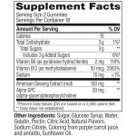 OLLY Laser Focus Gummy, Ginseng, Alpha GPC, B Vitamins, Berry Tangerine Flavor - 36 Count