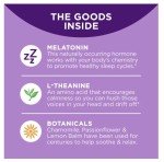 OLLY Restful Sleep Gummy Supplement with Melatonin & L-theanine Chamomile, BlackBerry Zen, (55 Day Supply) Supports A Healthy Sleep Cycle* Packaging May Vary (110 Gummies)