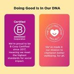 OLLY Extra Strength Daily Energy Gummy, Caffeine Free, 1000mcg Vitamin B12, CoQ10, Goji Berry, Adult Chewable Supplement, Berry Yuzu Flavor - 60 Count