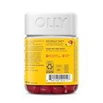OLLY Extra Strength Daily Energy Gummy, Caffeine Free, 1000mcg Vitamin B12, CoQ10, Goji Berry, Adult Chewable Supplement, Berry Yuzu Flavor - 60 Count