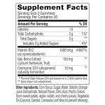 OLLY Extra Strength Daily Energy Gummy, Caffeine Free, 1000mcg Vitamin B12, CoQ10, Goji Berry, Adult Chewable Supplement, Berry Yuzu Flavor - 60 Count