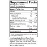 OLLY Undeniable Beauty Gummy, For Hair, Skin, Nails, Biotin, Vitamin C, Keratin, Chewable Supplement, Grapefruit, 30 Day Supply - 60 Count