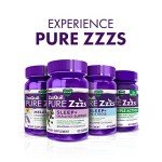 ZzzQuil PURE Zzzs Triple Action, Melatonin Gummies, Melatonin 6mg, 3X Melatonin, Sleep Aid with Ashwagandha, Calm Mood, Antioxidant Action, Sleep Aids for Adults, 60 Sleep Gummies