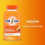 One A Day Women’s Multivitamin Gummies, Supplement with Vitamin A, C, D, E and Zinc for Immune Health Support*, Calcium & more, 80 count