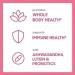 Rainbow Light Womens One High-Potency Daily Multivitamin, Womens Multivitamin Provides High-Potency Immune Support, With Vitamin C, Biotin and Ashwagandha, Vegetarian, 60 Count