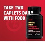 GNC Mega Men Energy & Metabolism Multivitamin | Increased Energy, Metabolism and Calorie Burning | 90 Count
