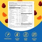 Nature's Way Alive! Men's Daily Gummy Multivitamin, Supports Energy Metabolism & Muscle Function*, B-Vitamins, Gluten-Free, Vegetarian, Fruit Flavored, 150 Gummies (Packaging May Vary)