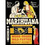 Wee Blue Coo Political Drug Abuse Marijuana Weed Weird Art Print Poster Wall Decor 12X16 Inch
