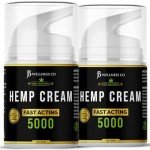 Hemp Cream -4oz- Neem, MSM, Turmeric, Emu Oil, Menthol, Aloe - 2 Pack