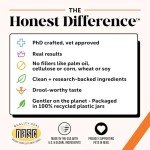 Pet Honesty Senior Hemp Hip & Joint Supplement for Dogs - Dog Joint Supplement with Hemp Oil & Powder, Glucosamine for Dogs, Collagen, MSM & Green Lipped Mussel - Mobility for Senior Dogs (Chicken 90)