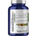 NusaPure Hemp Oil Capsules, 1,000mg Per Serving, 180 Veggie Softgels, Non-GMO, Vegan