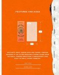 ZIG-ZAG Rolling Papers French Orange 1 1/4 ( 6 Booklets)