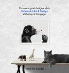 Chimp Smoking Marijuana - Dope Posters Wall Art - Weed Smoking Chimp - Dorm Room Decor - Pothead Cannabis Gifts - Stoner Room Decor - Ganja Chimp Smoking Blunt - 8x10 Poster Art Prints