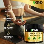 5kind Extra Strong Hemp Cream Maximum Strength 10.1 fl oz - Natural Ingredients - for All Skin Types