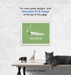 Marijuana Decor - Dope Wall Art Print - 8x10 Have a Dope Day - Weed Gifts - Cannabis Wall Art - Stoner Room Decor - Pot Smoker, Pothead Gifts - Ganja Blunt Decorations