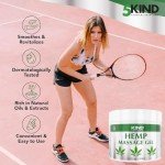 5Kind Hemp Cream Maximum Strength 10.1 fl oz - Natural Soothing Relief Cream Rich in Hemp Oil - Hemp Massage Cream for Lower Back, Joints, Neck, Knees and Shoulders - Hemp Lotion for Women & Men