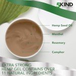 5Kind Hemp Cream Maximum Strength 10.1 fl oz - Natural Soothing Relief Cream Rich in Hemp Oil - Hemp Massage Cream for Lower Back, Joints, Neck, Knees and Shoulders - Hemp Lotion for Women & Men