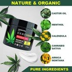 ENVISHA 2 Pack Hemp Cream by Ceessting - For Men and Women - Hydrating and Moisturizing for Skin - 4 oz