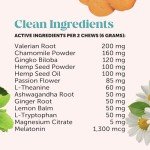 Pet Honesty Natural Hemp Calming Chews for Dogs Maximum Strength - Hemp & Melatonin Dog Anxiety Relief - Calming Aid Supplement with Valerian Root - Stress, Separation & Thunder Support - (Duck 90 Ct)