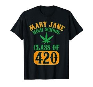 Class Of 420 | Marijuana Cannabis Pothead Stoner T-Shirt T-Shirt