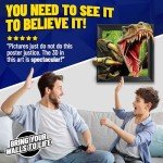 Trippy Marijuana Weed Plant 3D Poster Wall Art Decor Print | 11.8 x 15.7 | Lenticular Posters & Pictures | Photo Memorabilia Gift for Guys & Girls Bedroom | Cool Hippie Psychedelic Sativa Pot Leaf Bud