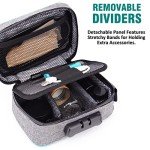 OZCHIN Smell Proof Bag with Combination Lock Tobacco Pipe Pouch Bag File Organizer Case Container Medicine Lock Box Odorless Storage Bag Great Gift for Friend