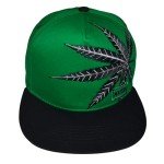 Popfizzy Men’s Weed Hat, Pot Leaf Hats, Marijuana Mesh Snapback Cap, Cannabis Baseball Caps, Weed Gifts for Stoners