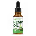NATURE'S BENEFICIALS Organic Hemp Oil Extract Drops, 1000mg - Omega Fatty Acids 3 6 9, Non-GMO Ultra-Pure CO2 Extracted