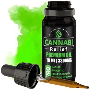 Cannabi Relief Oil 3300mg |Anxіety, Pain, Stress, Sleep, Calm, Focus, Immune | Humans & Dogs Maximum Strength Calming Drops | Omega 3-6-9 | Netherlands Extract, Legendary Hemp for Adults and Dogs