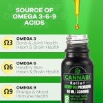 Cannabi Relief Oil 3300mg |Anxіety, Pain, Stress, Sleep, Calm, Focus, Immune | Humans & Dogs Maximum Strength Calming Drops | Omega 3-6-9 | Netherlands Extract, Legendary Hemp for Adults and Dogs