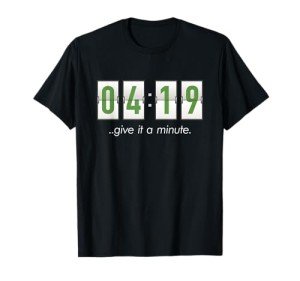 420 Clock 4:19 Subtle Stoner Marijuana Weed Humor T-Shirt