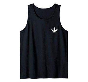 Weed Leaf In A Pocket Marijuana Cannabis Tank Top