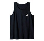 Weed Leaf In A Pocket Marijuana Cannabis Tank Top