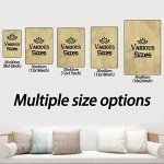 HYKK Cannabis Weed Art Metal Poster Vintage And She Lived Happily Ever After Poster Tin Sign Retro Plaque Wall Decor Gift For Home Kitchen Office Club Bar Gym 8x12 Inch