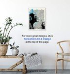 Weed Smoking Chimp - Dope Wall Art Decor - Marijuana Decor - Pothead Cannabis Gifts for Men - Dorm Room, Man Cave Artwork - Chimp Smoking Marijuana - Stoner Room Print - 8x10 Poster