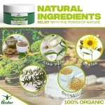 Hemp Cream | Muscle & Joints Soothing Relief Cream | Intensive Natural High Strength Formulation Hemp Extract | MSM, Arnica & Menthol | Discomfort in Feet, Knees, Back, Neck, Shoulders