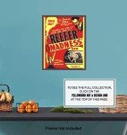 Reefer Madness - Dope Wall Art - Marijuana Decorations - Pothead Gifts - Weed Gifts - Cannabis, Stoner Room Decor Accessories - Ganja Wall Art for Men, Women - 8x10 Vintage Movie Poster