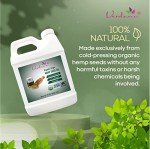 Organic Verdana Virgin Hemp Seed Oil – Unrefined Canadian Cold Pressed Oil – Non-GMO, Kosher Food Grade and Organic – 32 Fl Oz