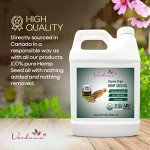 Organic Verdana Virgin Hemp Seed Oil – Unrefined Canadian Cold Pressed Oil – Non-GMO, Kosher Food Grade and Organic – 32 Fl Oz