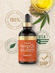 Carlyle Hemp Seed Oil 925000 mcg | Vegetarian, Non-GMO, Gluten Free | Cold Pressed
