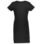 Haase Unlimited Marijuana Smile Face - Weed Pot Bud Smoke Ladies Dress (Black, XX-Large/XXX-Large)